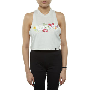 Adidas Floral Crop Womens Style : Dv1726-RAWWHT